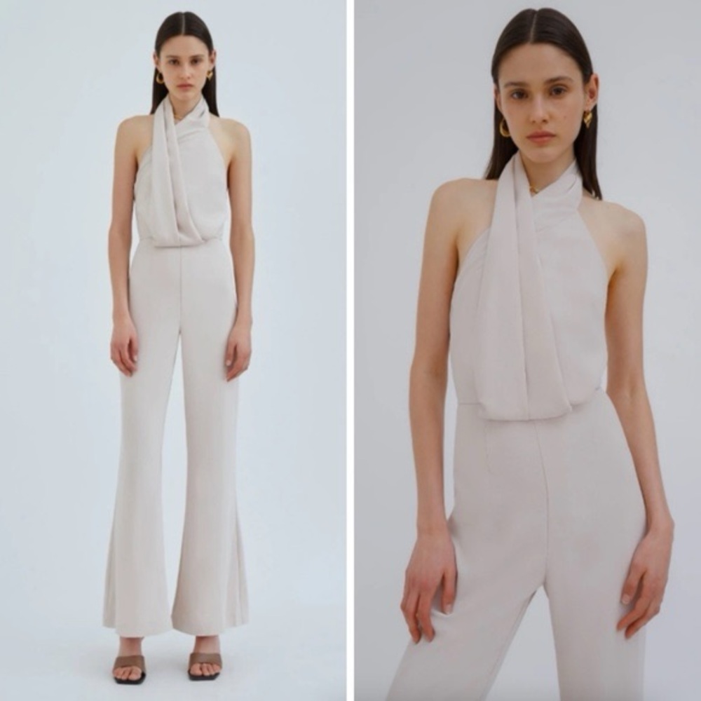 C/MEO Collective Halter Jumpsuit